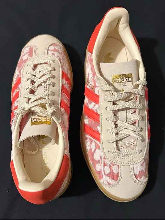 adidas Shoes - Adidas Gazelle Liberty London Better Scarlet Gum Shoes